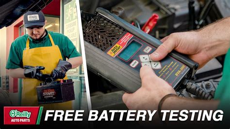 Battery Testing at O’Reilly Auto Parts in Petersburg, VA.